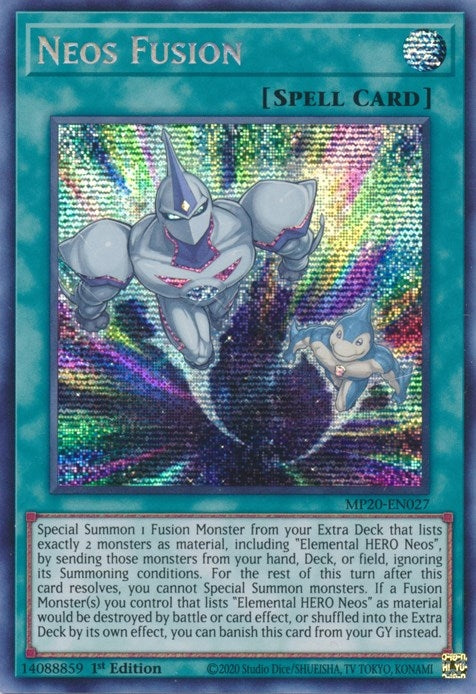 Image for Neos Fusion (2020 Tin of Lost Memories) (MP20-EN027) - YuGiOh