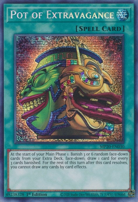 Image for Pot of Extravagance (2020 Tin of Lost Memories) (MP20-EN030) - YuGiOh
