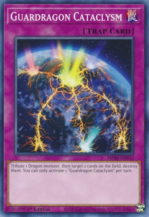 Image for Guardragon Cataclysm (2020 Tin of Lost Memories) (MP20-EN032) - YuGiOh