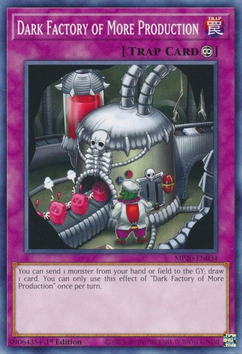 Image for Dark Factory of More Production (2020 Tin of Lost Memories) (MP20-EN034) - YuGiOh