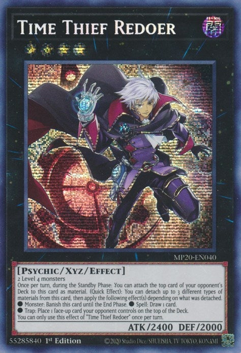 Image for Time Thief Redoer (2020 Tin of Lost Memories) (MP20-EN040) - YuGiOh