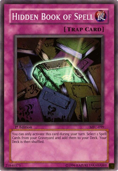 Image for Hidden Book of Spell (Magician's Force) (MFC-099) - YuGiOh