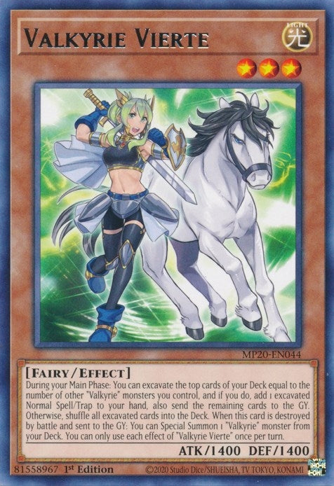 Image for Valkyrie Vierte (2020 Tin of Lost Memories) (MP20-EN044) - YuGiOh