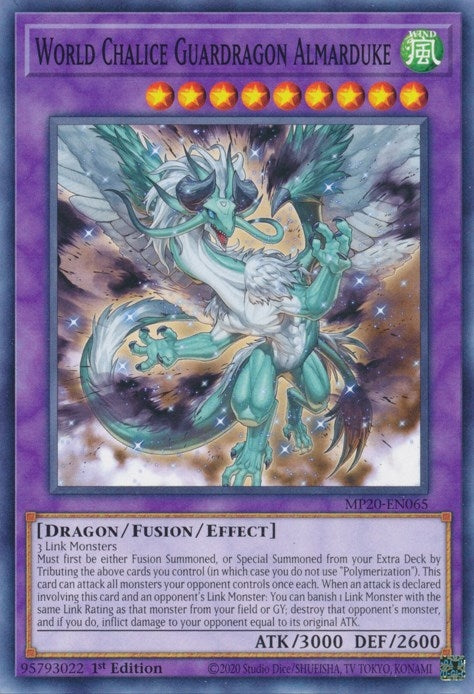 Image for World Chalice Guardragon Almarduke (2020 Tin of Lost Memories) (MP20-EN065) - YuGiOh