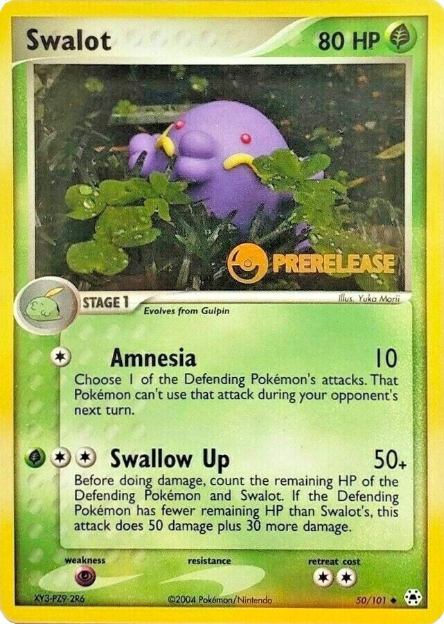 Image for Swalot - 50/101 (Prerelease) (Nintendo Promos) (50/101) - Pokemon