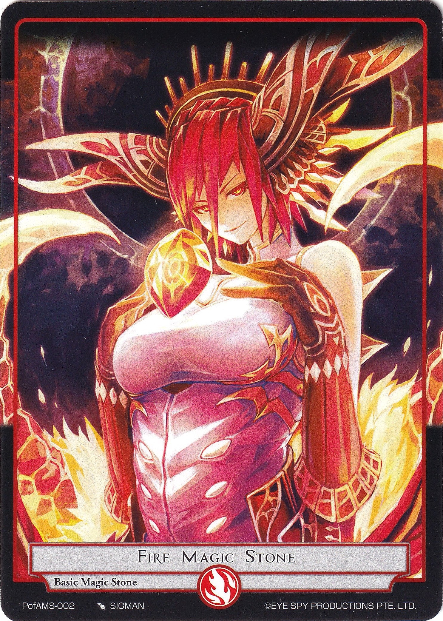 Image for Fire Magic Stone (Alice Origin IV: Prologue of Attoractia) (PofAMS-002) - Force of Will