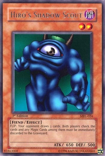 Image for Hiro's Shadow Scout (Magic Ruler) (MRL-024) - YuGiOh