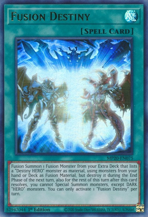 Image for Fusion Destiny (2020 Tin of Lost Memories) (MP20-EN075) - YuGiOh