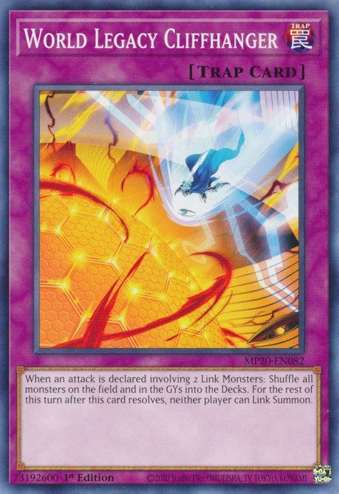 Image for World Legacy Cliffhanger (2020 Tin of Lost Memories) (MP20-EN082) - YuGiOh