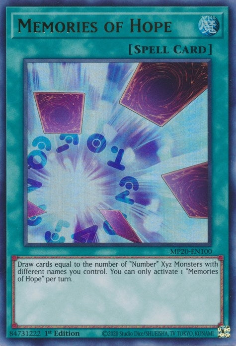 Image for Memories of Hope (2020 Tin of Lost Memories) (MP20-EN100) - YuGiOh