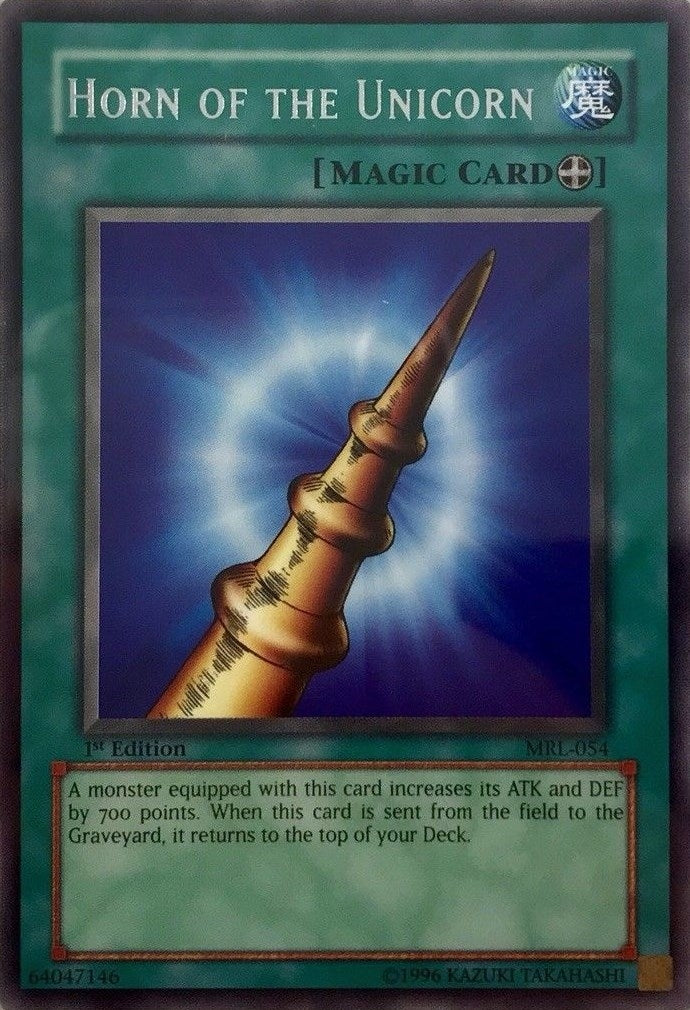 Image for Horn of the Unicorn (Magic Ruler) (MRL-054) - YuGiOh