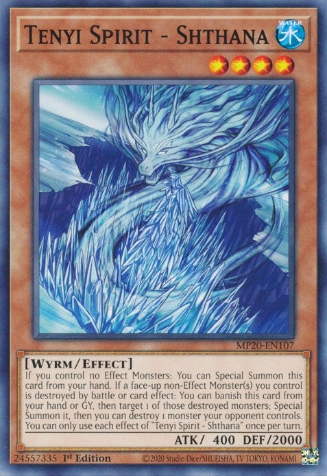 Image for Tenyi Spirit - Shthana (2020 Tin of Lost Memories) (MP20-EN107) - YuGiOh