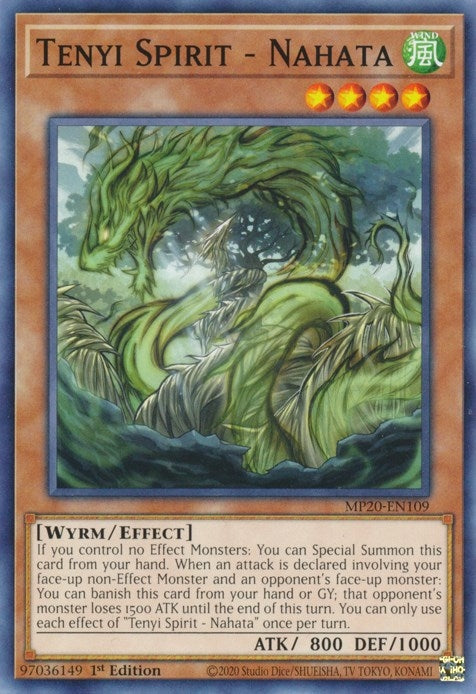 Image for Tenyi Spirit - Nahata (2020 Tin of Lost Memories) (MP20-EN109) - YuGiOh