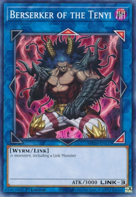 Image for Berserker of the Tenyi (2020 Tin of Lost Memories) (MP20-EN123) - YuGiOh