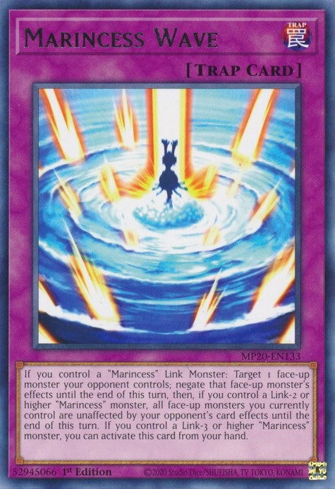 Image for Marincess Wave (2020 Tin of Lost Memories) (MP20-EN133) - YuGiOh