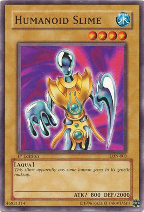 Image for Humanoid Slime (Labyrinth of Nightmare) (LON-003) - YuGiOh