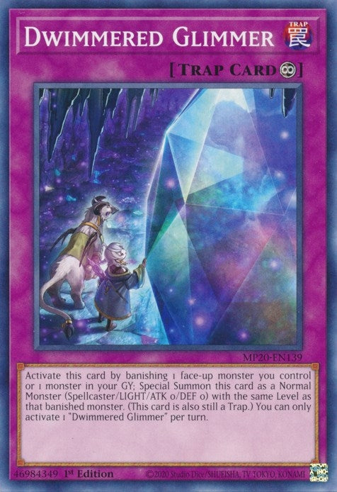 Image for Dwimmered Glimmer (2020 Tin of Lost Memories) (MP20-EN139) - YuGiOh