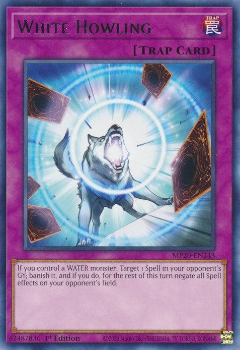 Image for White Howling (2020 Tin of Lost Memories) (MP20-EN143) - YuGiOh