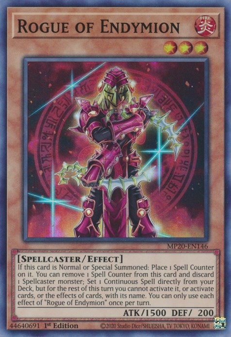 Image for Rogue of Endymion (2020 Tin of Lost Memories) (MP20-EN146) - YuGiOh