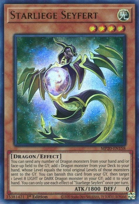 Image for Starliege Seyfert (2020 Tin of Lost Memories) (MP20-EN158) - YuGiOh