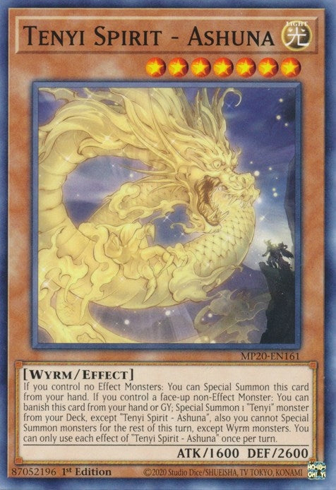 Image for Tenyi Spirit - Ashuna (2020 Tin of Lost Memories) (MP20-EN161) - YuGiOh