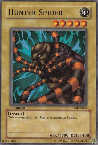 Image for Hunter Spider (Metal Raiders) (MRD-049) - YuGiOh