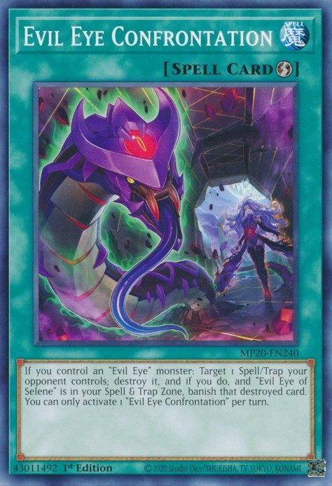 Image for Evil Eye Confrontation (2020 Tin of Lost Memories) (MP20-EN240) - YuGiOh