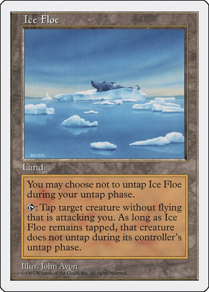 Image for Ice Floe (Fifth Edition) - Magic: The Gathering