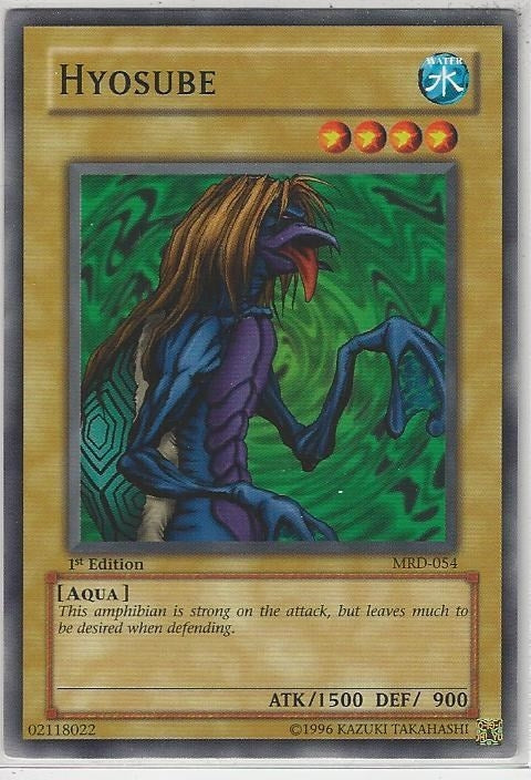 Image for Hyosube (Metal Raiders) (MRD-054) - YuGiOh