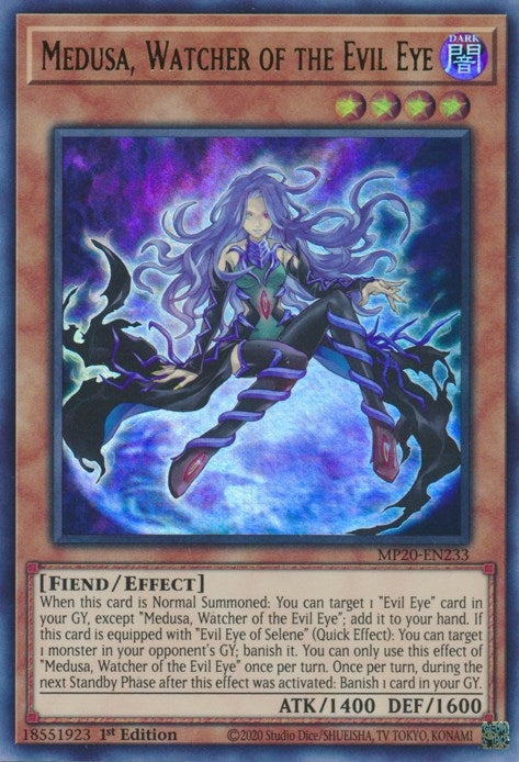 Image for Medusa, Watcher of the Evil Eye (2020 Tin of Lost Memories) (MP20-EN233) - YuGiOh
