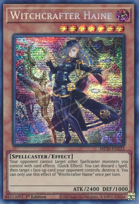 Image for Witchcrafter Haine (2020 Tin of Lost Memories) (MP20-EN223) - YuGiOh