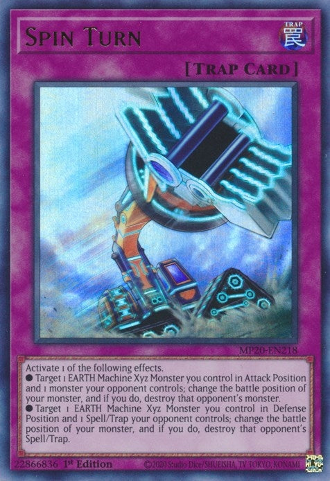 Image for Spin Turn (2020 Tin of Lost Memories) (MP20-EN218) - YuGiOh