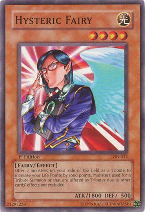 Image for Hysteric Fairy (Labyrinth of Nightmare) (LON-042) - YuGiOh