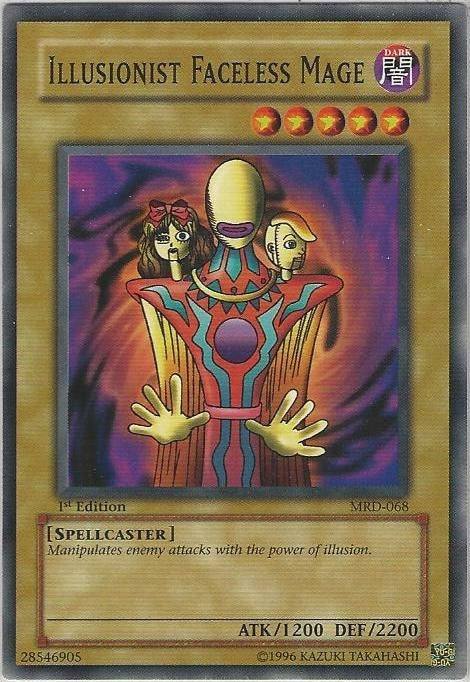 Image for Illusionist Faceless Mage (Metal Raiders) (MRD-068) - YuGiOh