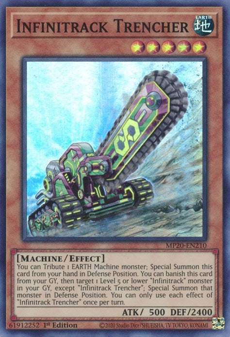 Image for Infinitrack Trencher (2020 Tin of Lost Memories) (MP20-EN210) - YuGiOh