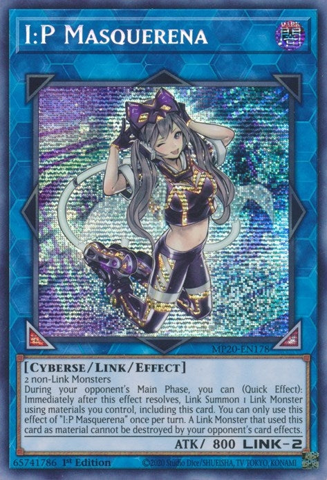 Image for I:P Masquerena (2020 Tin of Lost Memories) (MP20-EN178) - YuGiOh