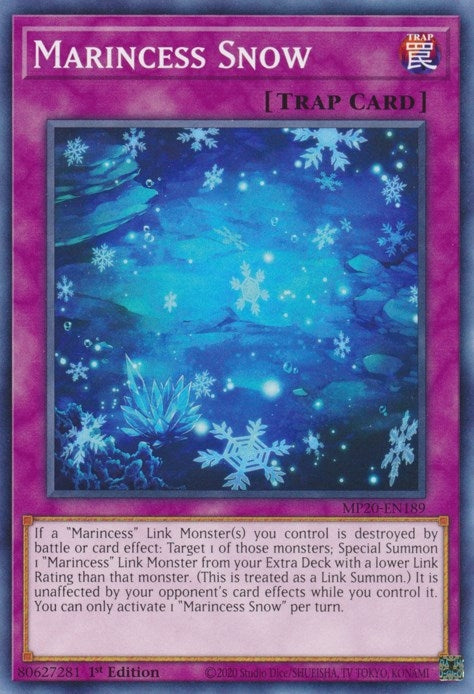 Image for Marincess Snow (2020 Tin of Lost Memories) (MP20-EN189) - YuGiOh