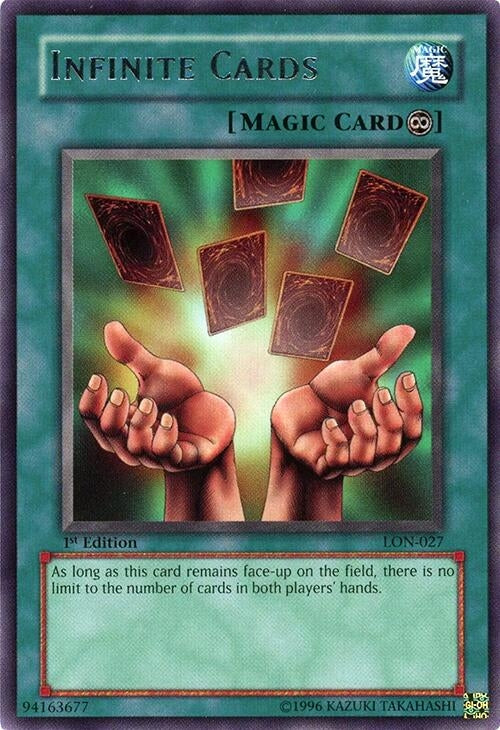 Image for Infinite Cards (Labyrinth of Nightmare) (LON-027) - YuGiOh