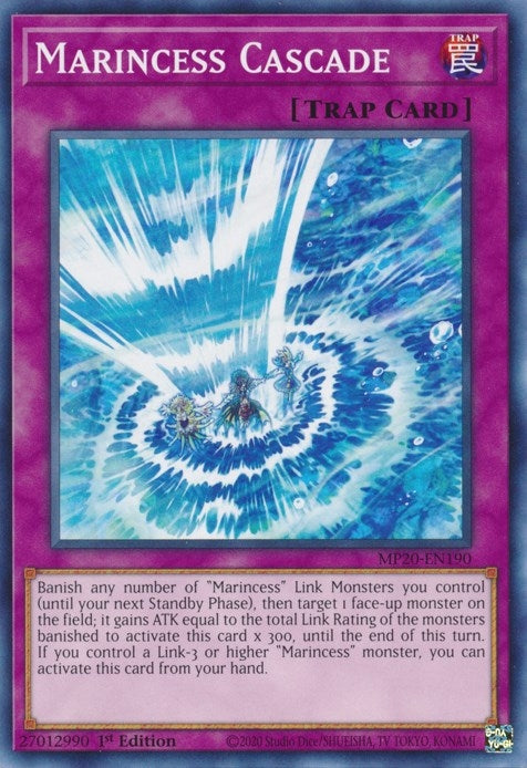 Image for Marincess Cascade (2020 Tin of Lost Memories) (MP20-EN190) - YuGiOh