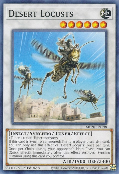 Image for Desert Locusts (2020 Tin of Lost Memories) (MP20-EN198) - YuGiOh