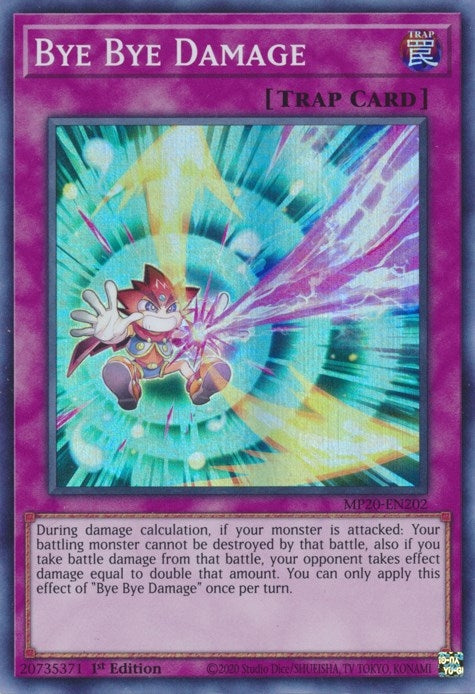 Image for Bye Bye Damage (2020 Tin of Lost Memories) (MP20-EN202) - YuGiOh