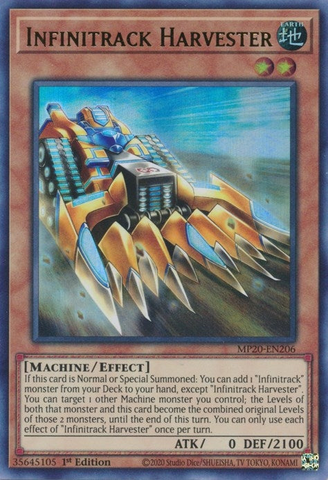Image for Infinitrack Harvester (2020 Tin of Lost Memories) (MP20-EN206) - YuGiOh