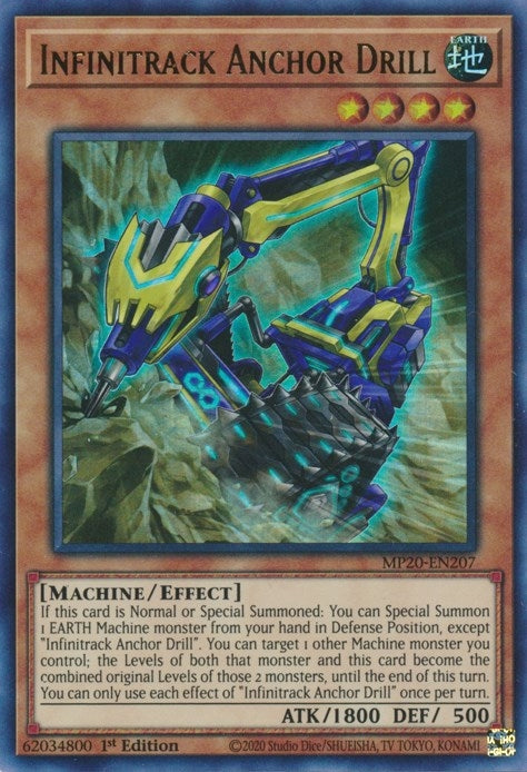 Image for Infinitrack Anchor Drill (2020 Tin of Lost Memories) (MP20-EN207) - YuGiOh