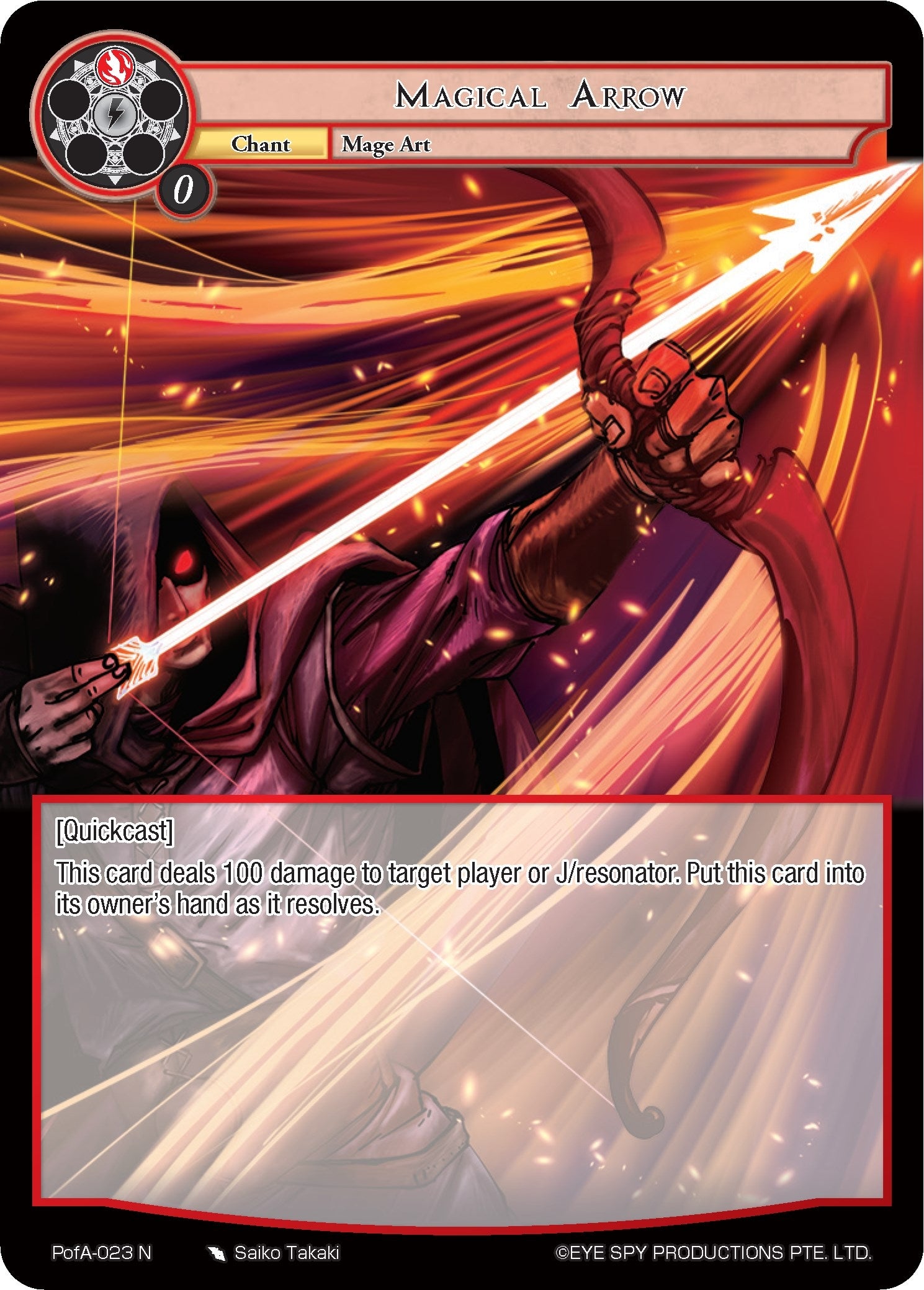 Image for Magical Arrow (Alice Origin IV: Prologue of Attoractia) (PofA-023) - Force of Will