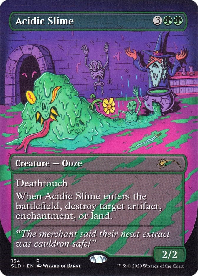 Image for Acidic Slime (Secret Lair Drop Series) (134) - Magic: The Gathering