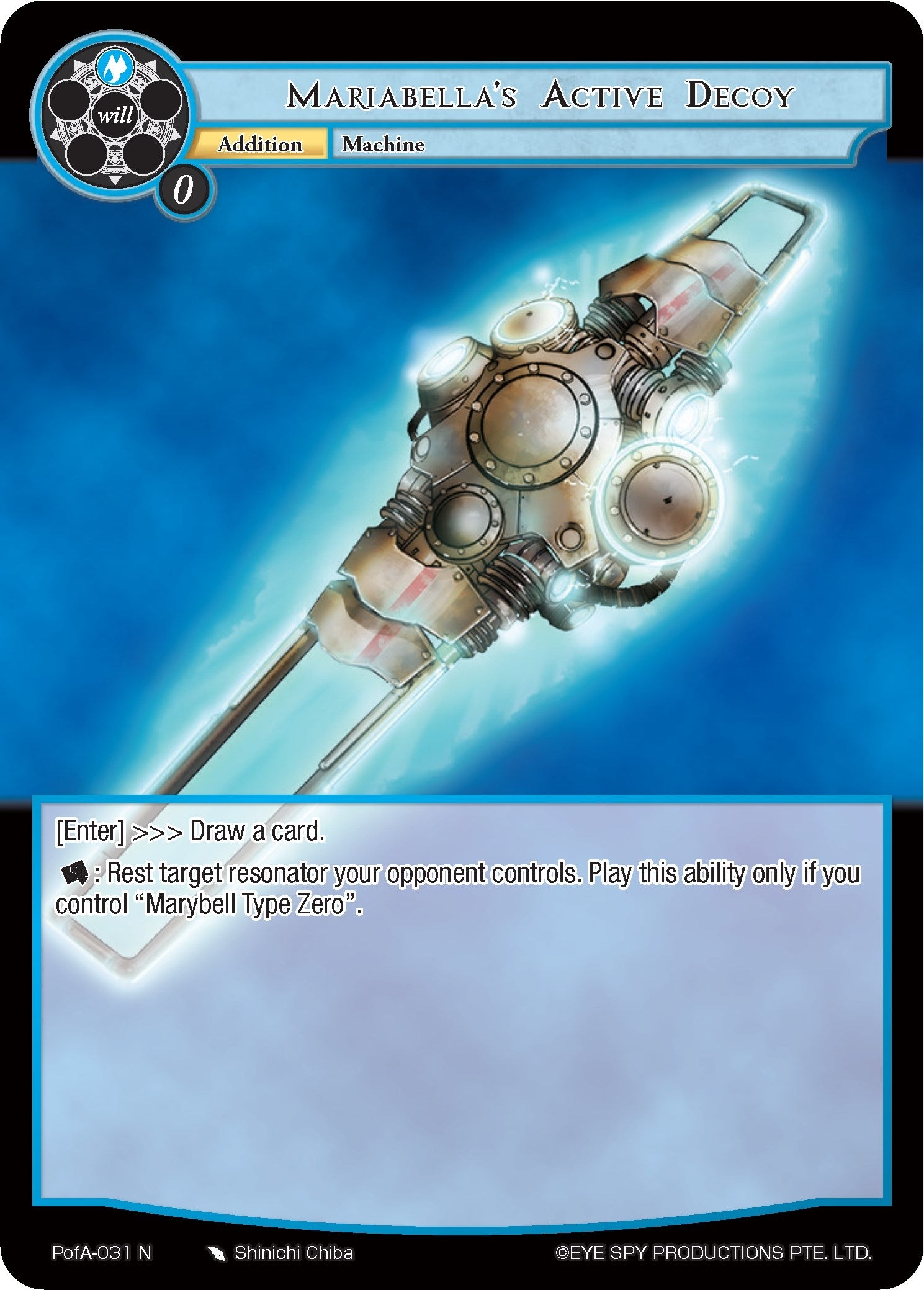 Image for Mariabella's Active Decoy (Alice Origin IV: Prologue of Attoractia) (PofA-031) - Force of Will