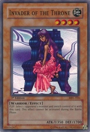 Image for Invader of the Throne (Magic Ruler) (MRL-026) - YuGiOh