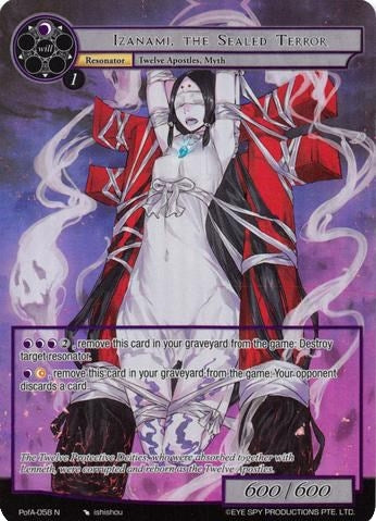 Image for Izanami, the Sealed Terror (Full Art) (Alice Origin IV: Prologue of Attoractia) (PofA-058) - Force of Will