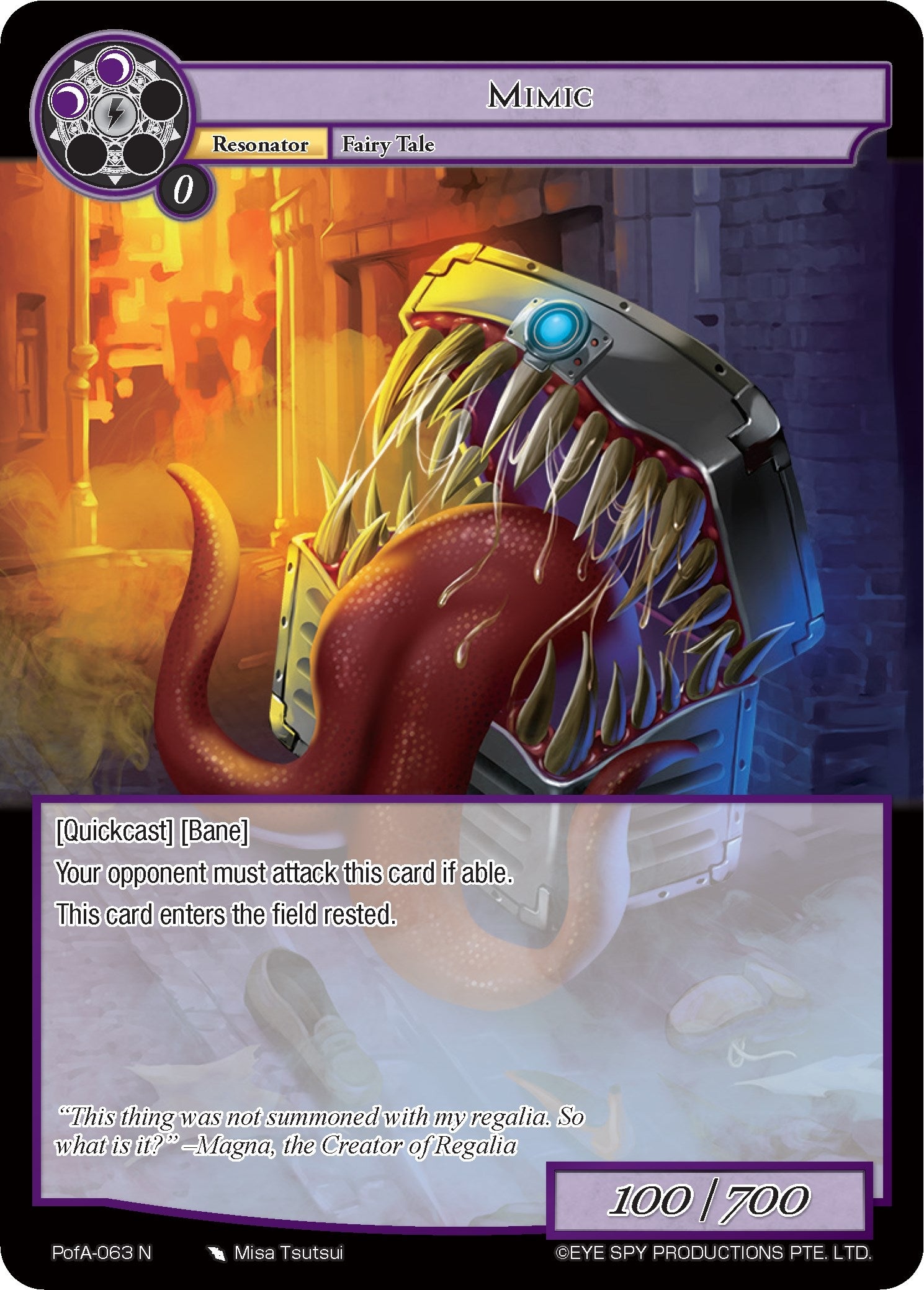 Image for Mimic (Alice Origin IV: Prologue of Attoractia) (PofA-063) - Force of Will