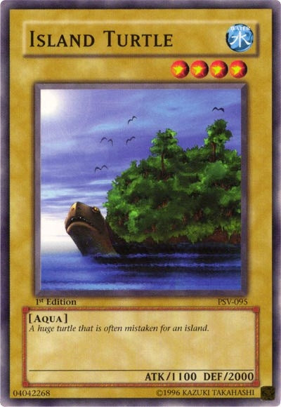 Image for Island Turtle (Pharaoh's Servant) (PSV-095) - YuGiOh